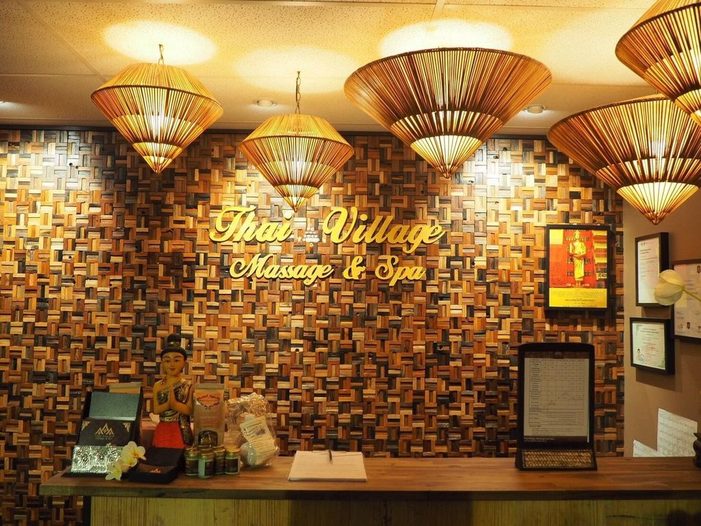 Welcoming reception area at Thai Village Massage and Spa Australia.