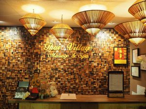 Welcoming reception area at Thai Village Massage and Spa Australia.